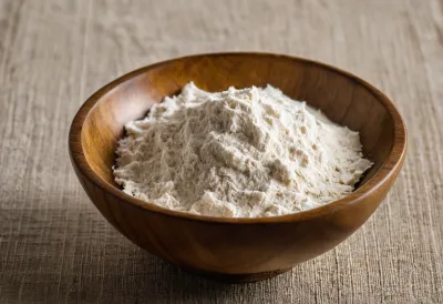 Marine collagen powder and capsules with fish representing source ingredient
