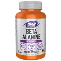 NOW Beta Alanine 750mg 120 Caps