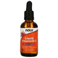 NOW Liquid Vitamin D-3 59ml