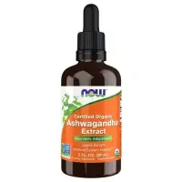 NOW Organic Ashwagandha Liquid Extract 59ml