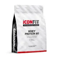 ICONFIT Whey Protein 80 Strawberry 1kg