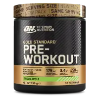 ON Gold Standard Pre Workout 30serv Green Apple