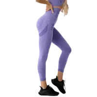 Ostrovit Seamless Women’s Leggings Purple S