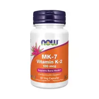 NOW Vitamin K-2 (MK7) 100mcg 60 veg. caps.