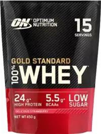 Optimum-nutrition Gold Standard 100% Whey 450g Maasikas