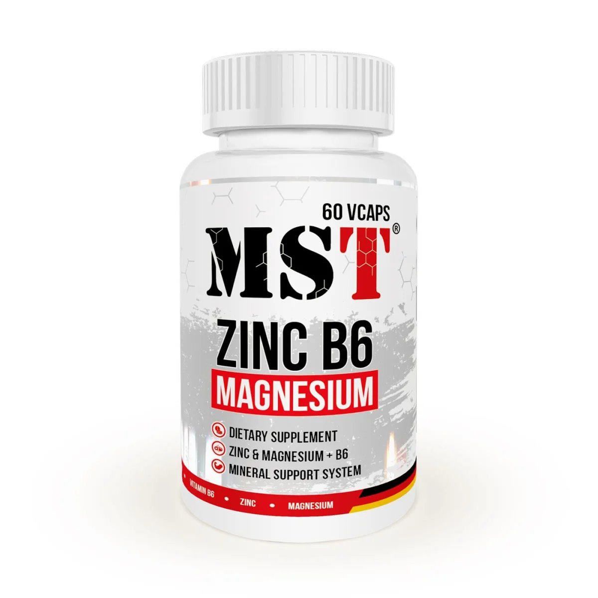 MST Zinc B6 Magnesium - 60 Capsules