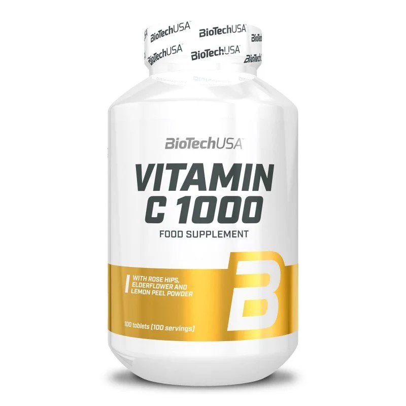 BIOTECHUSA Vitamin C1000 - 100 Tablets