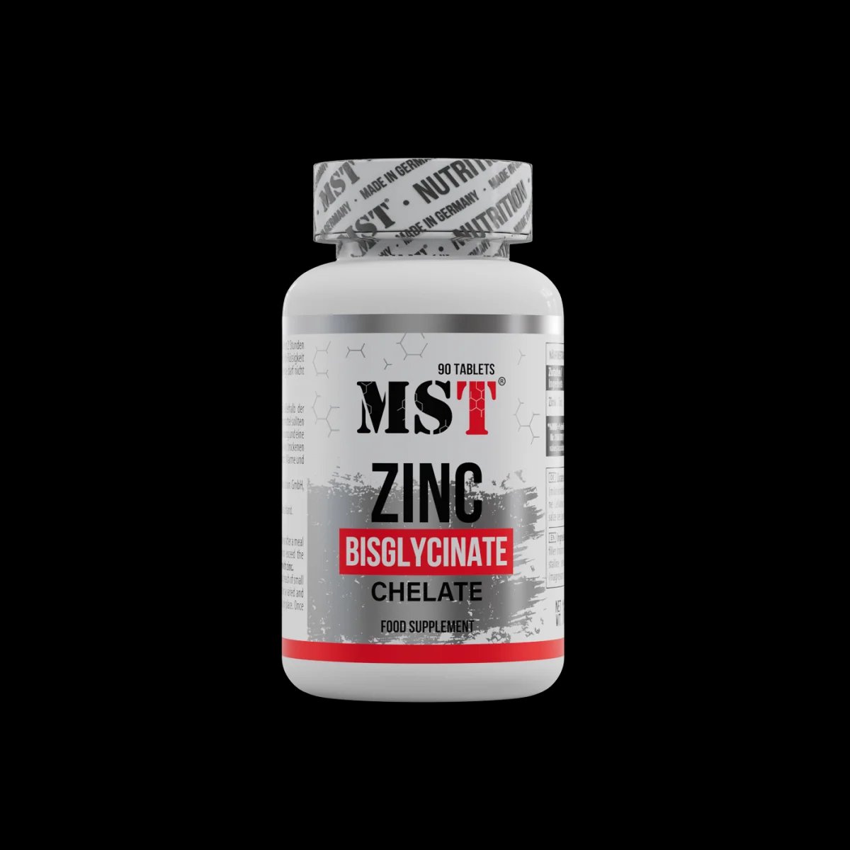 MST Zinc Chelate Bisglycinate - 90 Tablets