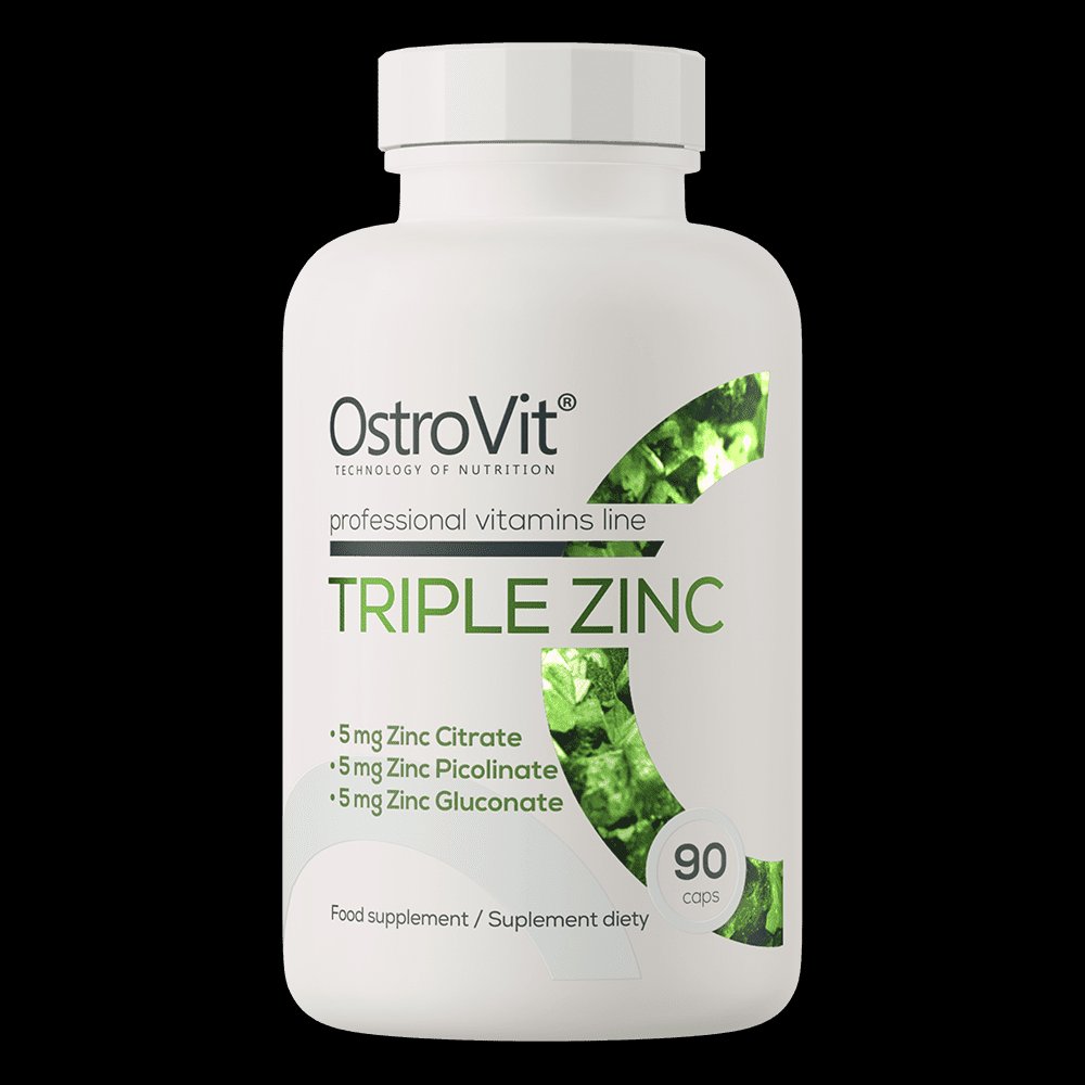 OstroVit Triple Zinc - 90 Capsules