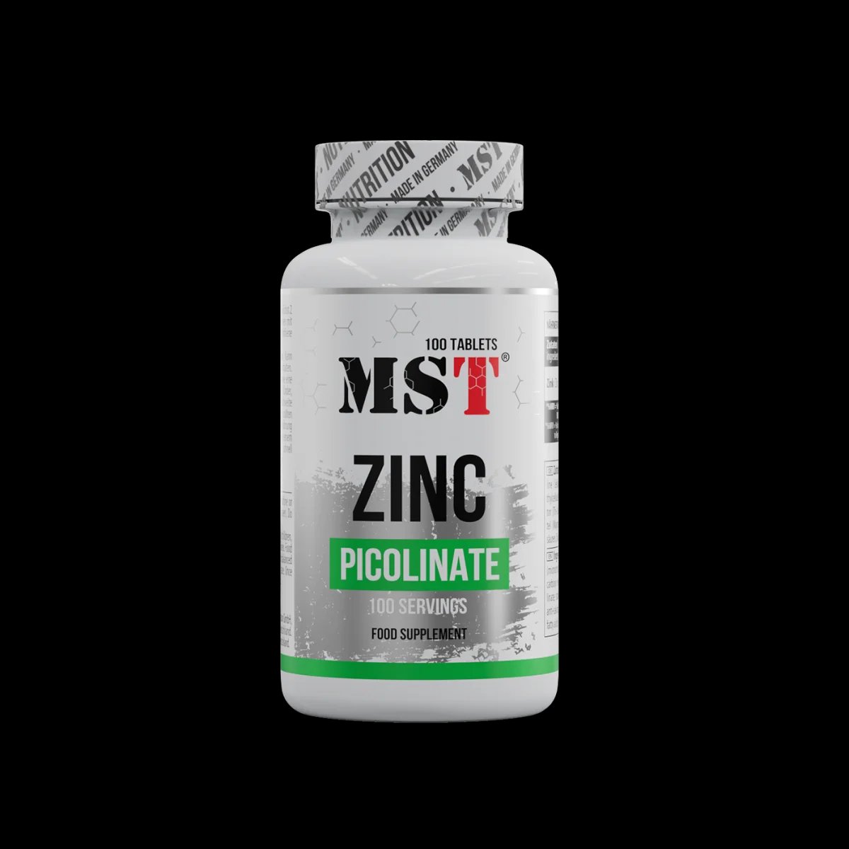 MST Zinc Picolinate - 100 Tablets